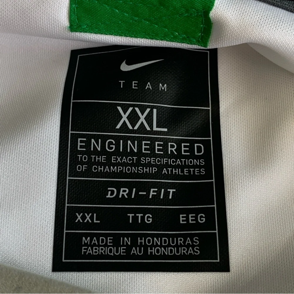 NIKE OREGON DUCKS XXL FOOTBALL JERSEY TEAM ISSUE NWT DB3042-100 WHITE BLANK HTF